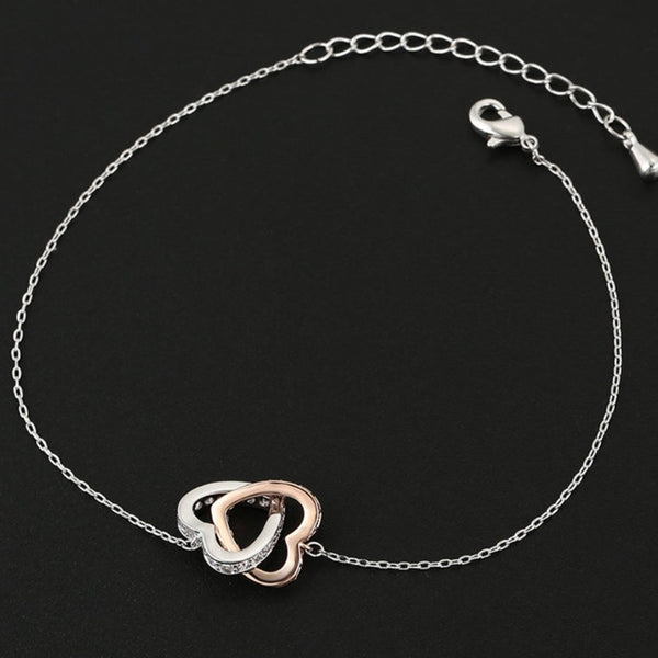 Interlocking Hearts Bracelet HNS Studio Canada