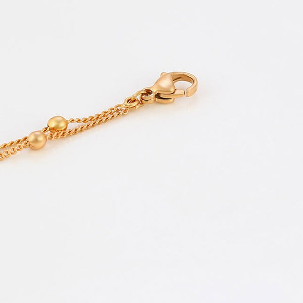 18k Gold Filled Two Layers Anklet HNS Studio Canada