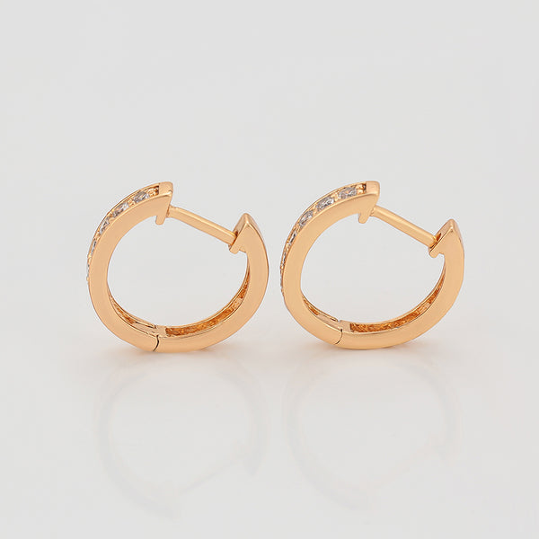 Gold hoops HNS Studio Canada