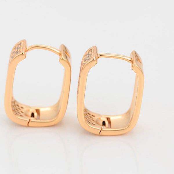 Pavé Diamond U Hoops HNS Studio Canada