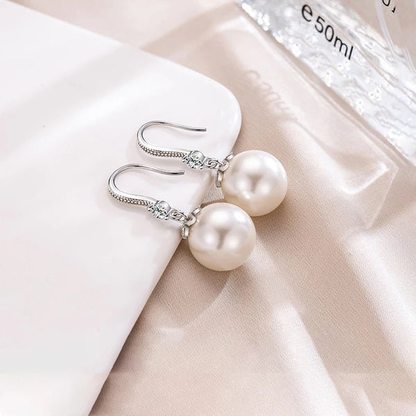 Pearl earrings HNS STUDIO