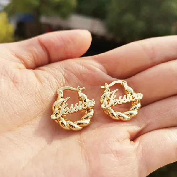 Kids Name Earrings