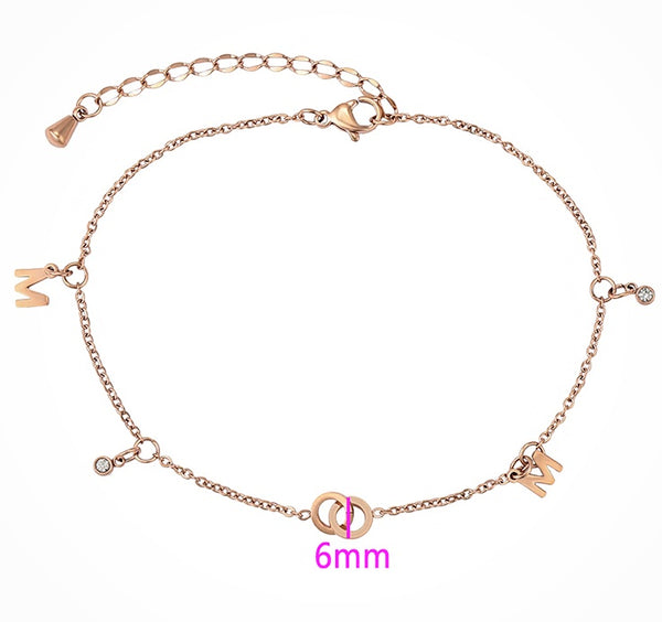 Rose Gold Anklet
