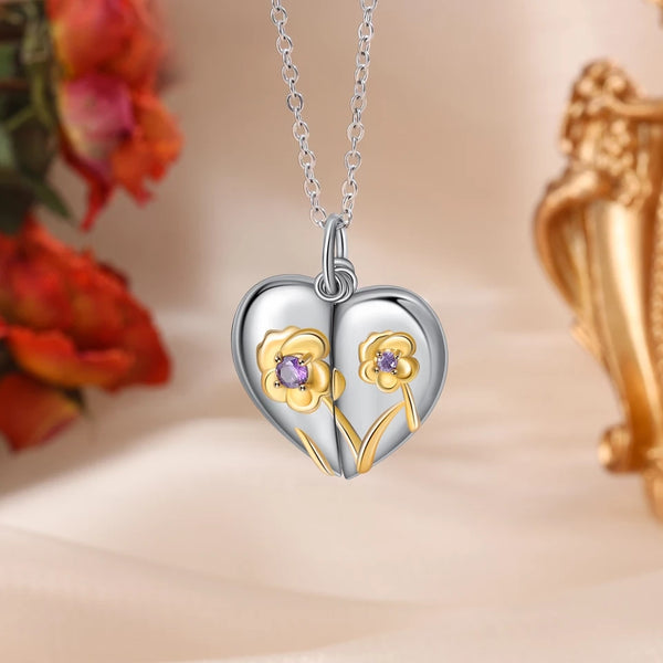 Personalized Heart Necklace HNS Studio Canada