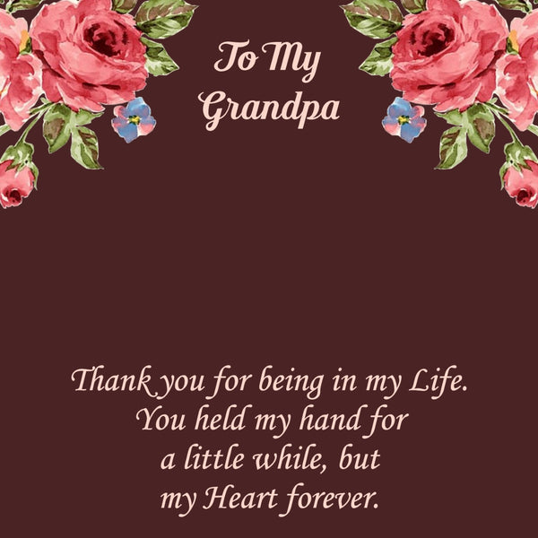 Personalized Keychain for Grandpa