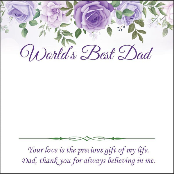Personalized Keychain for Dad