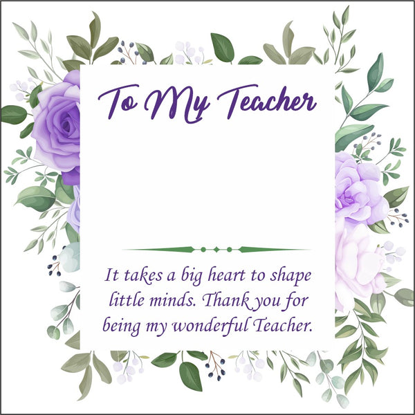 It Takes A Big Heart to Help Shape Little Minds Teacher's Keychain - HNS Studio