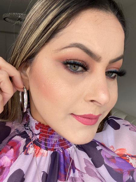 Silver Hoop Earrings HNS Studio Canada