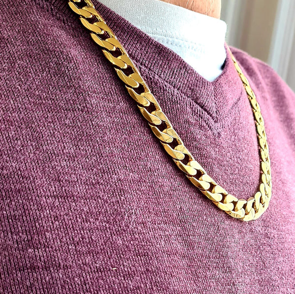 Men Curb Necklace HNS STUDIO CANADA