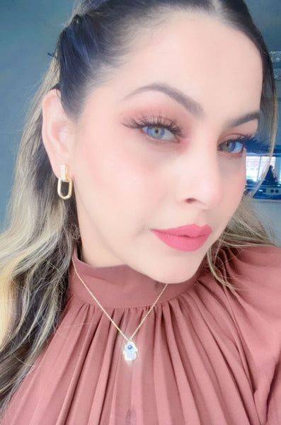 14k Gold Filled paper Clip Earrings