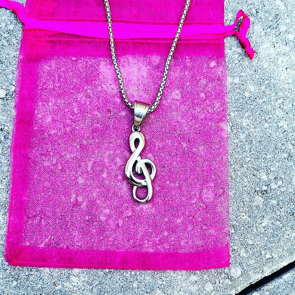 Music Note Necklace