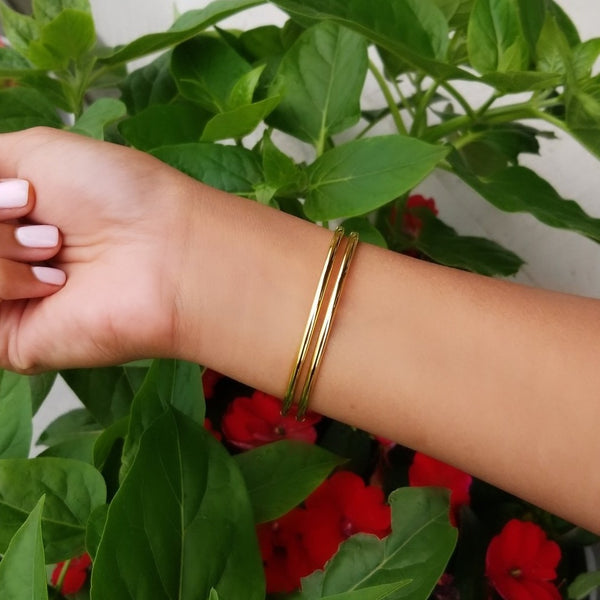 Gold Bangles HNS Studio Canada