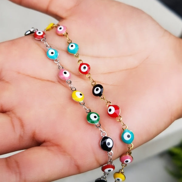Evil Eye Anklet HNS Studio Canada