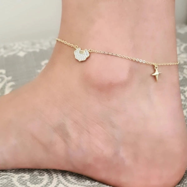 14k Gold Filled Anklet HNS Studio Canada