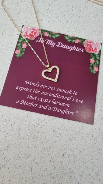 Gold Plated Heart Necklace