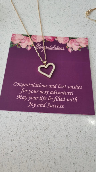 Gold Plated Heart Necklace