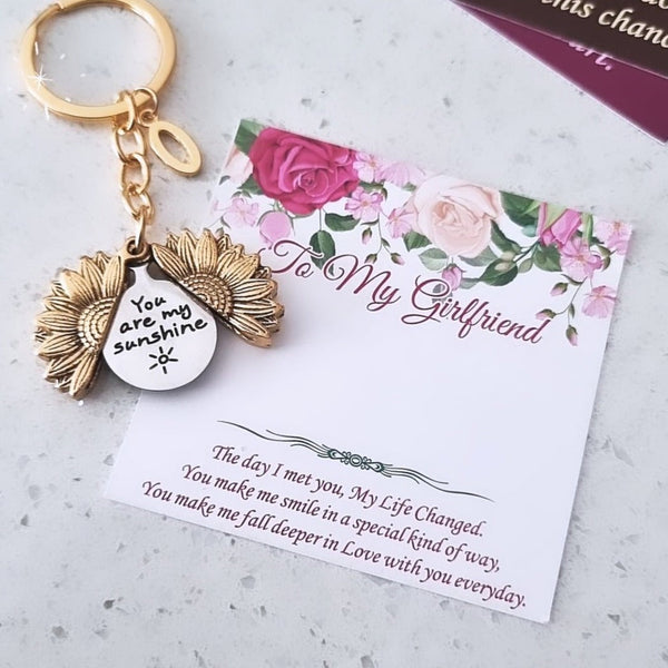 You Are My Sunshine Keychain Personalized HNS Studio Canada