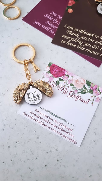 You Are My Sunshine Keychain Personalized