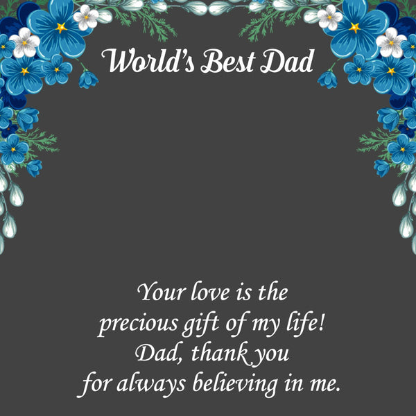 I Love You to the Moon and Back Personalized Dad Keychain HNS Studio Canada