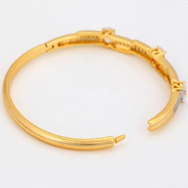 24K Gold Filled Hinged Bangle HNS Studio Canada
