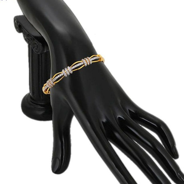 24K Gold Filled Hinged Bangle HNS Studio Canada