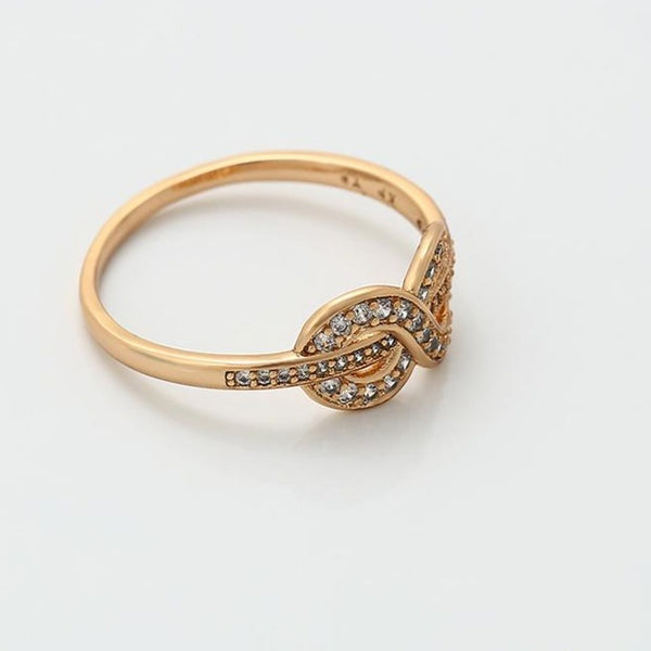 18K Gold Plated Infinity Ring HNS Studio Canada