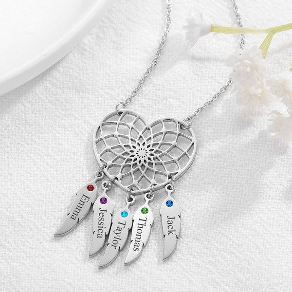 Personalized Dream Catcher Necklace  HNS Studio Canada