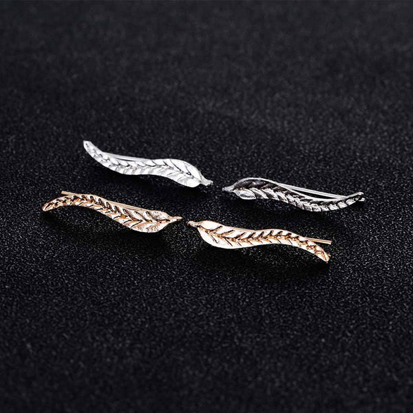 Leaf Ear Cuff Sweep Climbers - HNS Studio
