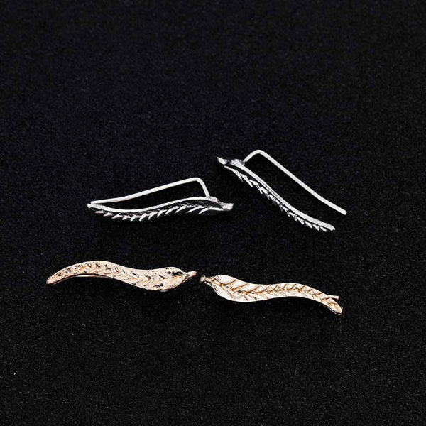 Leaf Ear Cuff Sweep Climbers - HNS Studio