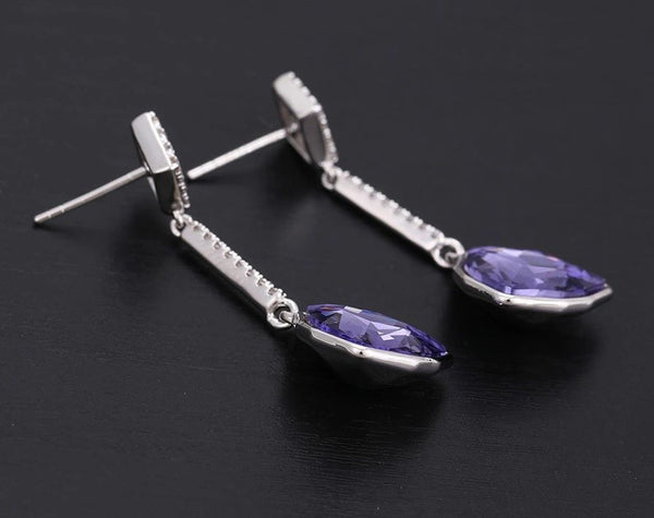 Silver Drop Earrings