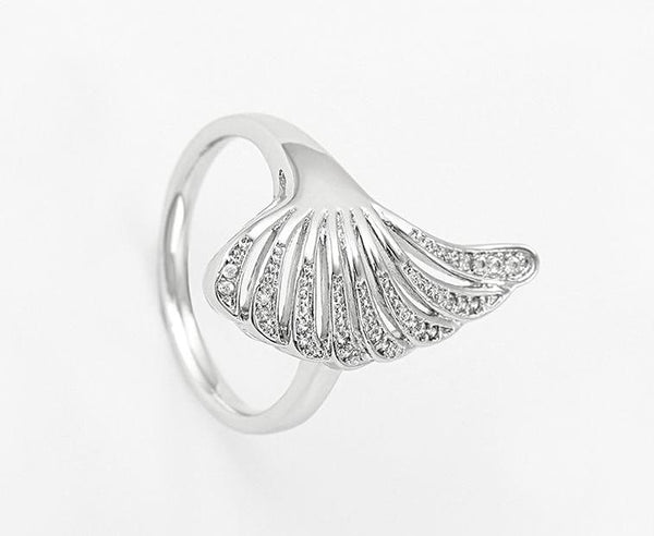 Statement Ring CZ Silver Size 8 - HNS Studio