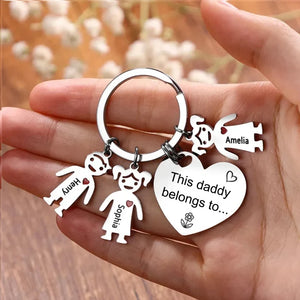 This Dad belongs to Personalized Keyring HNS Studio Canada 