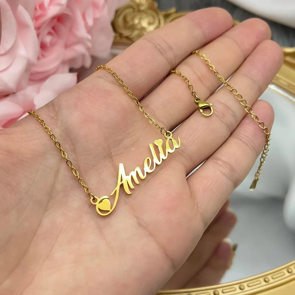 Custom Name Necklace Special Promotion HNS Studio Canada 