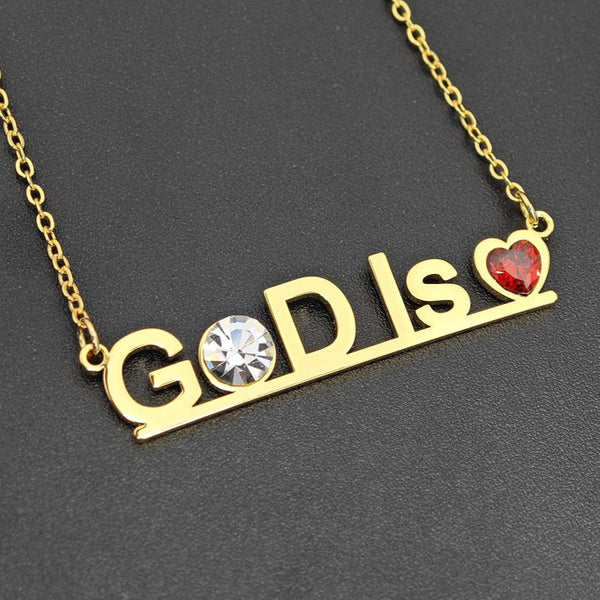 God is Love Necklace HNS Studio Canada 