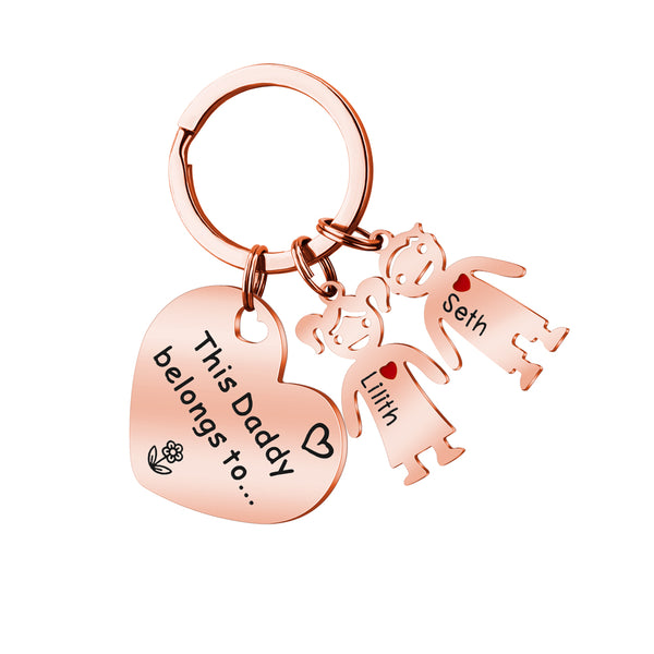 This Dad belongs to Personalized Keyring HNS Studio Canada 