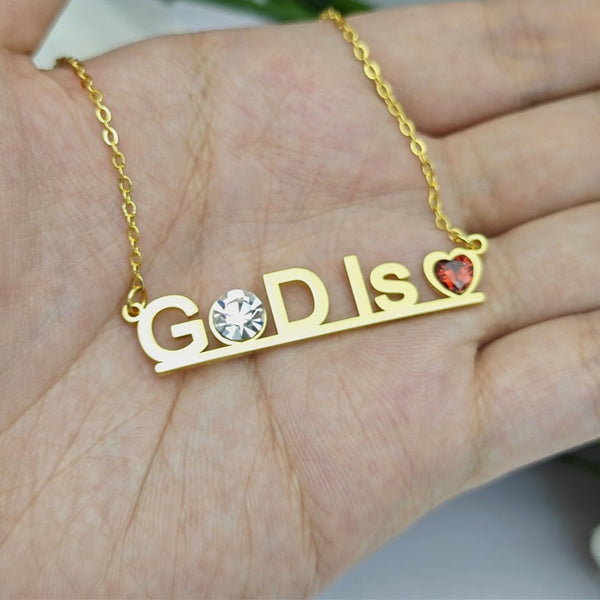 God is Love Necklace HNS Studio 