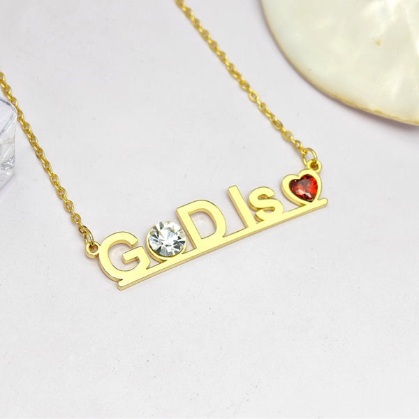 God is Love Necklace HNS Studio 