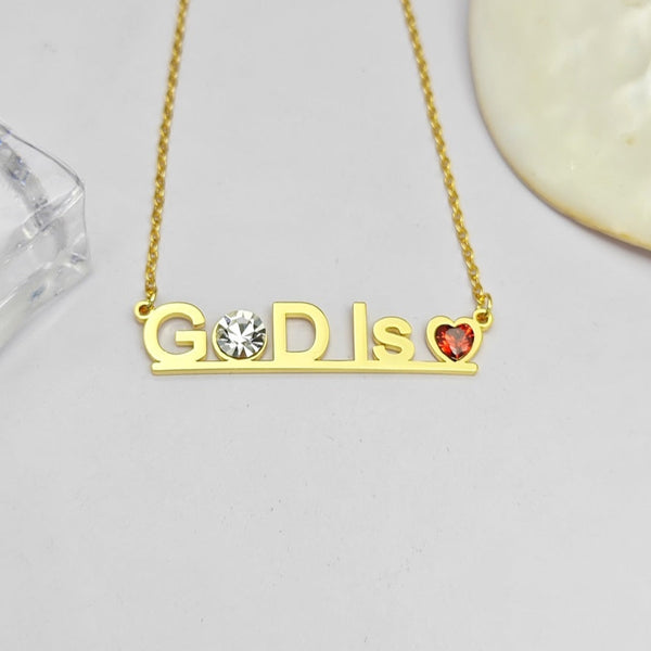 God is Love Necklace HNS Studio 