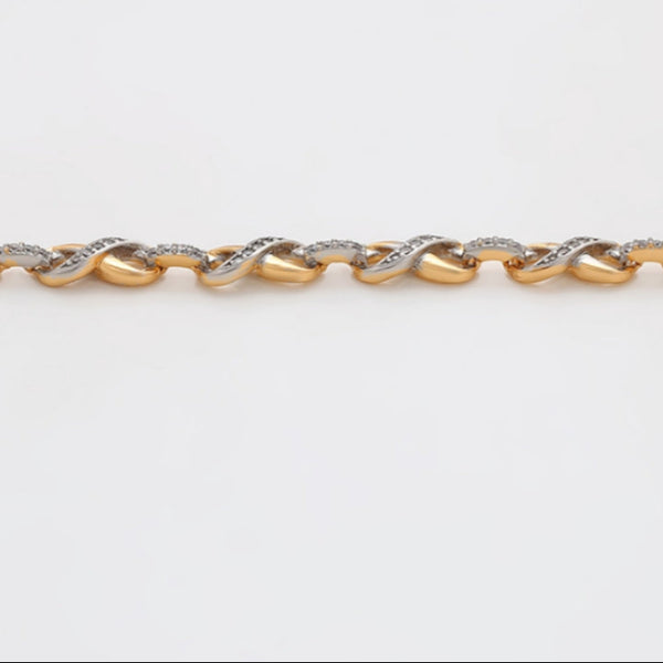 Infinity Gold Bracelet – 18K Gold Plated