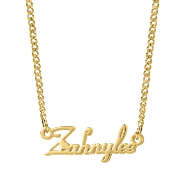 Kids Name Necklace HNS Studio Canada 