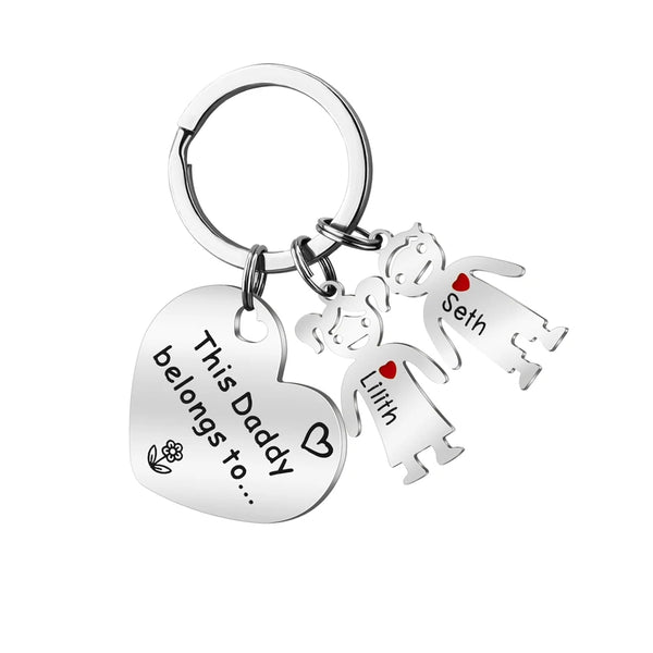 This Dad belongs to Personalized Keyring HNS Studio Canada 