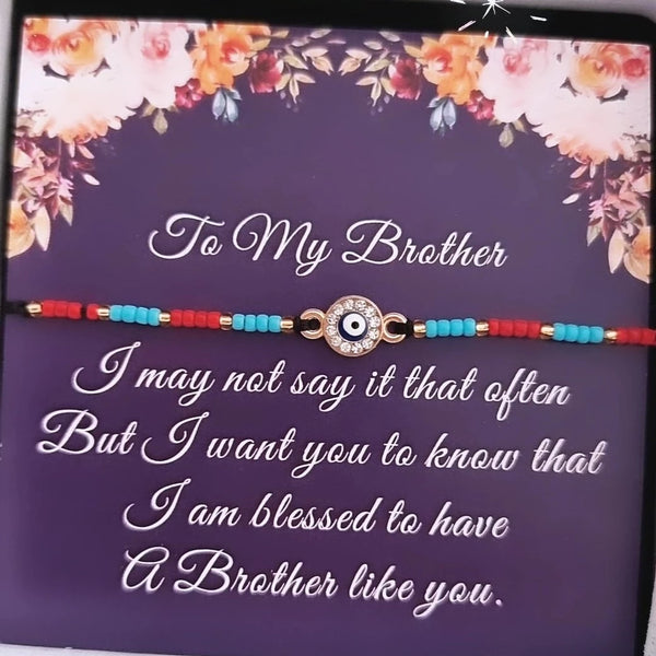 Evil Eye Rakhi For Brother HNS Studio Canada 