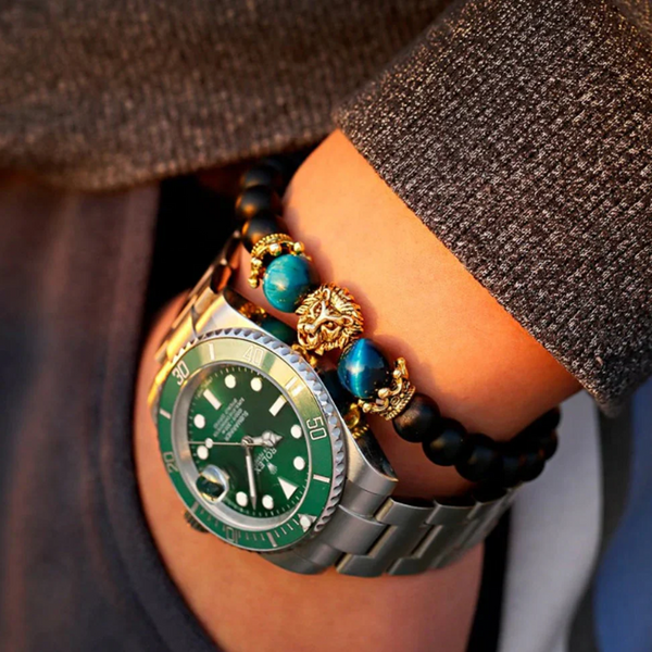 Lion Head Bracelet for Son – Symbol of Strength & Power