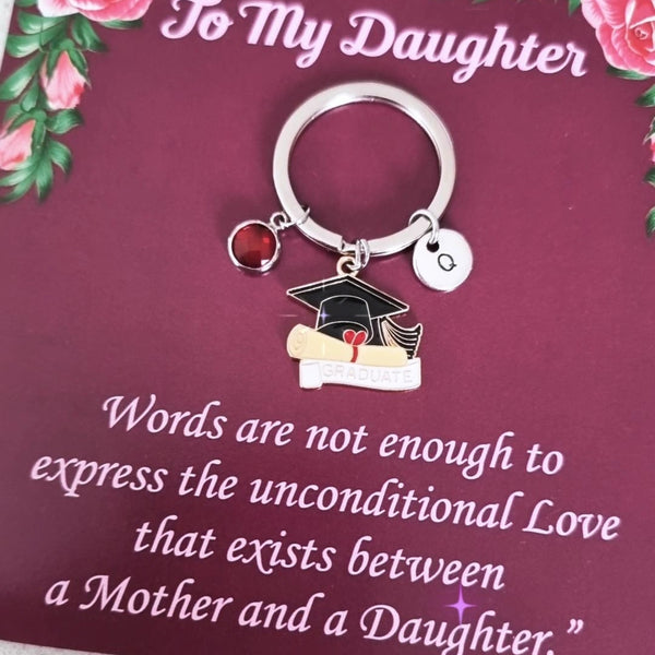 Personalized Graduation Keychain
