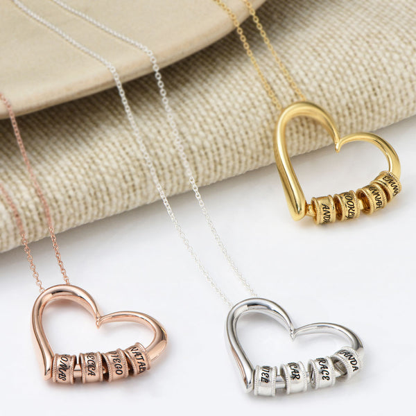 Personalized Mom Necklace with Kids’ Names – Gift from Husband