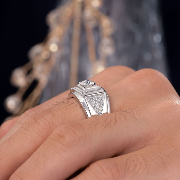 Shop the Luxury & Gorgeous Moissanite Ring for Men – Brilliant sparkle, elegant design, and premium quality. Perfect for weddings, engagements, and gifts. Free shipping!