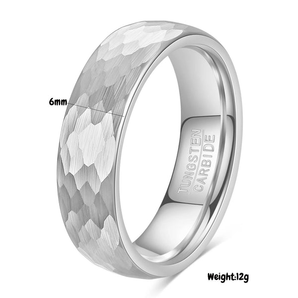 Men's Tungsten Carbide Gold Band