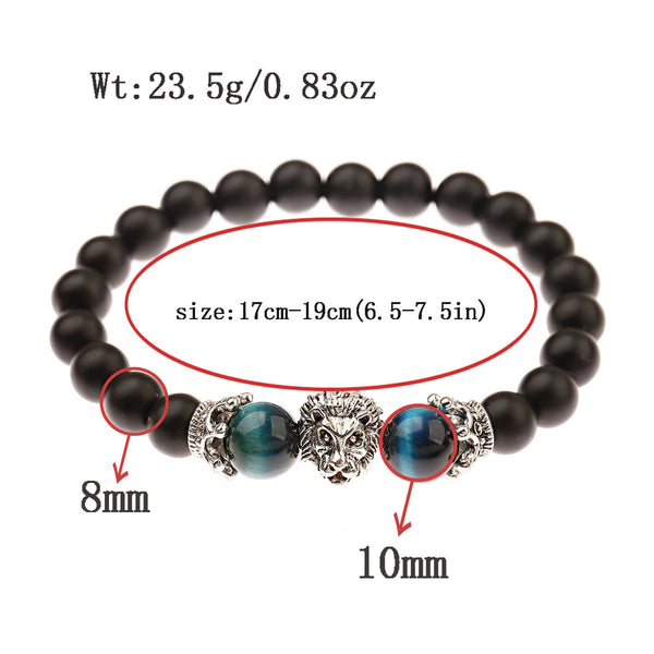 Lion Head Bracelet for Son – Symbol of Strength & Power