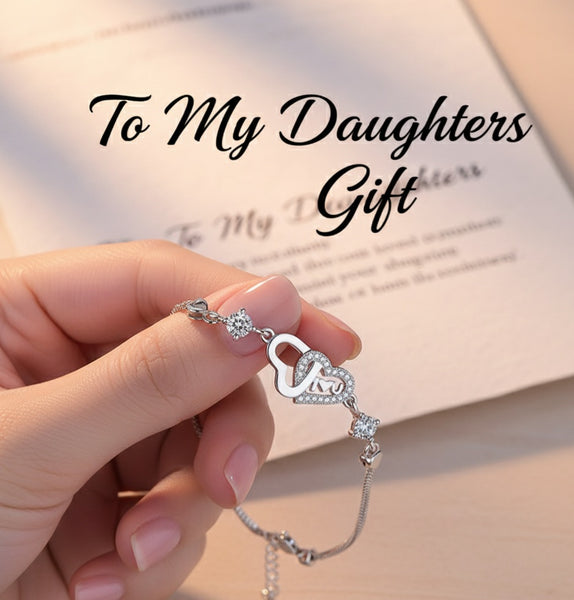 To My Beautiful Daughter Bracelet – Meaningful Gift for Daughter | HNS Studio
