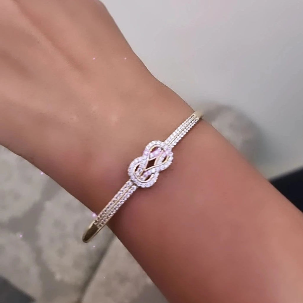 Platinum 2025 infinity bracelet